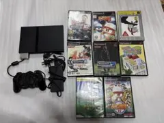 【ジャンク品】PlayStation2本体 + ゲーム8本 + コントローラー