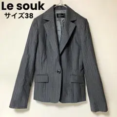ks105 Le souk テーラードジャケット 38 ウール混 イタリア製のサムネイル