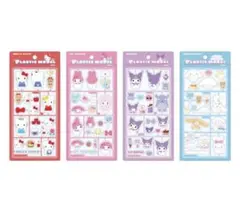 バラ売り可　プラスチックモデル風シール　ハローキティ　マイメロ　クロミ　シナモン