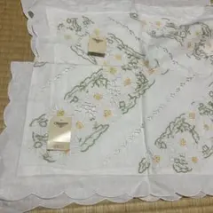 近沢レース花柄刺繍クッションカバー