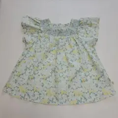 組曲　ブラウス　140　花柄　フリル　女の子　キッズ