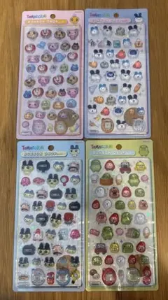 ボンボンドロップシール たまごっち 4枚セット