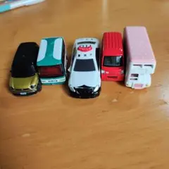 【限定品・非売品あり】ミニカーセット 5台(トミカ、その他)
