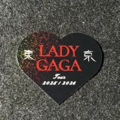 レディー ガガ メイヘム 会場 日本 限定 ハート ホログラム ステッカー ⑥