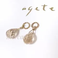 agete クォーツ チャーム K10