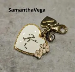 SamanthaVega♡サマンサベガイニシャルファスナーチャーム 『K』