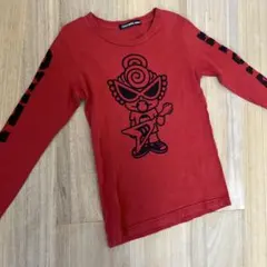 ヒステリックミニ　ヒスミニ　トップス　ロンT  トレーナー　赤　130