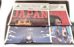 Ado adidas サッカー日本代表 ポスター PITCH PRESS - メルカリ