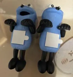 パペットスンスン　一番くじ　E賞　ちらりんフレンズ　ミニフィギュア 2点