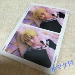 TXT　ETERNITY　2分割　フォトカード　白　ヨンジュン