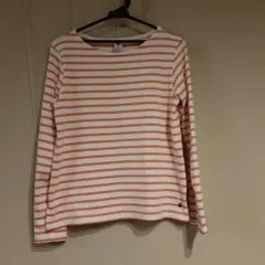 PETIT BATEAU ボーダー長袖カットソー