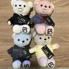 BE:FIRST】LEOくま3体セット（クリアキーチェーンおまけ付き） - メルカリ