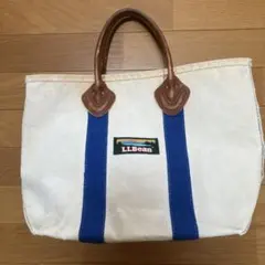 80s L.L.BEAN ヴィンテージ　レザーハンドル トート バッグ