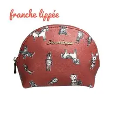 美品❣️franche lippée フランシユリッペ　メイクポーチ　化粧ポーチ