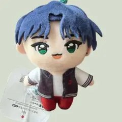 ぬいぐるみ 青い髪のキャラクター