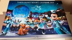 《公式　非売品》東京ディズニーリゾート 壁掛けカレンダー 2026