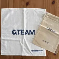 &TEAM 2024お台場冒険王 巨大ガチャタオル＆巾着セット 未使用