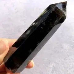 【特大！虹入り！虹多め！早い者勝ち】最強魔除け　天然石　モリオン　ポイント