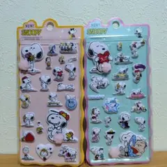 スヌーピー 肉球ぷにぷにシール 2枚セット　訳あり　スヌーピーシール