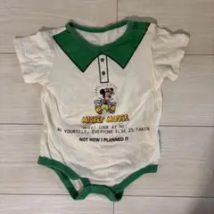 Littc ミッキー半袖ロンパース 70-80cm