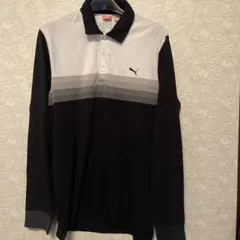 ポロシャツ　プーマ ゴルフ　L 長袖 人気 ❣️