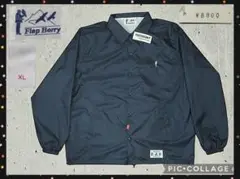 ✅️ デット XL フラップベリー 定価¥8800 コーチジャケット 鷹狩り 紺