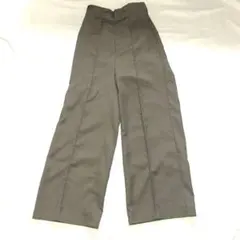 Louere ルエレ　グレー ワイドパンツ