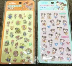 ズートピア ミッキー プクプクシールセット