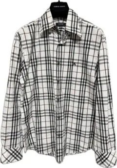 最終値下 BURBERRY BLACK LABEL チェック柄シャツ サイズ3