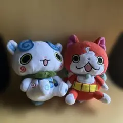 【妖怪ウォッチ】ジバニャン コマさん ぬいぐるみ　セット　匿名配送
