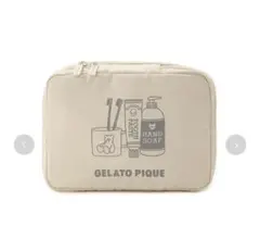 GELATO PIQUE 【トラベルグッズ】ハンギングポーチ ベージュ
