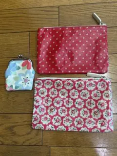 Cath Kidston キャスキッドソン ポーチ　がま口　３点セットのサムネイル