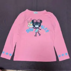 130★ミキハウスダブルB★ウエイトレスB子ちゃん！プリントＴシャツ★