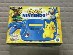Nintendo64 ピカチュウモデル 本体 青&黄 コントロールブロス