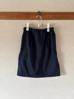 【美品】ナイスクラップ　ベーシックスカート⭐︎ネイビー　Mのサムネイル