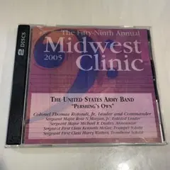 米陸軍バンド Midwest Clinic 2005 2枚組CD 吹奏楽