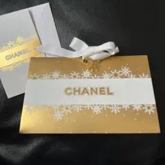CHANEL 2024ホリデーギフトボックス＆雪の結晶チャーム スノー