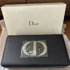 Dior ブラックレザーポーチ
