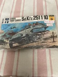 フジミ1/76 Sdkfz251/1C型 兵員輸送車　※外箱なし、説明書欠品のサムネイル