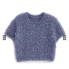 GRL フェザーニットトップス[kz549]