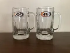 A&W エンダー プラスチック製 ビアジョッキ セット A&W エンダー 100周年記念 プラスチック製 ビアジョッキ マグ