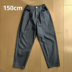 デニムパンツ 150cm 女の子 ゴム入り Lovetoxic