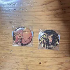 劇場版 鬼滅の刃 無限城編 第一章 　キービジュアル 缶バッジB　伊黒　甘露寺