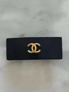 値下げ⭐︎ヴォンテージシャネルのバレッタ CHANEL 正規品】バレッタ ヴィンテージ品 CHANEL 極美品☆CHANEL