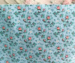 1114H ビンテージ　小花生地