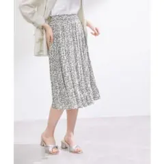 新品　ROPÉ PICNIC ロペピクニック　エアリープリーツスカート　36