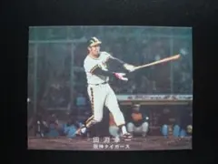 ☆当時物　【カルビー】プロ野球カード 1978年 22　田淵幸一（阪神）