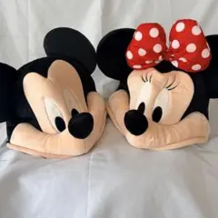 ディズニー ミッキー ミニー ファンキャップ 2点セット - メルカリ