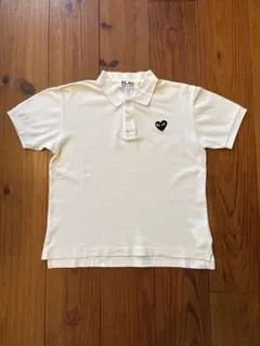 PLAY COMME des GARÇONS ポロシャツ M ホワイトのサムネイル