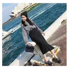 ワンピース セットアップ レディース 秋冬 チェック柄スカート